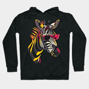 Zebra Savanna Sprinters Hoodie